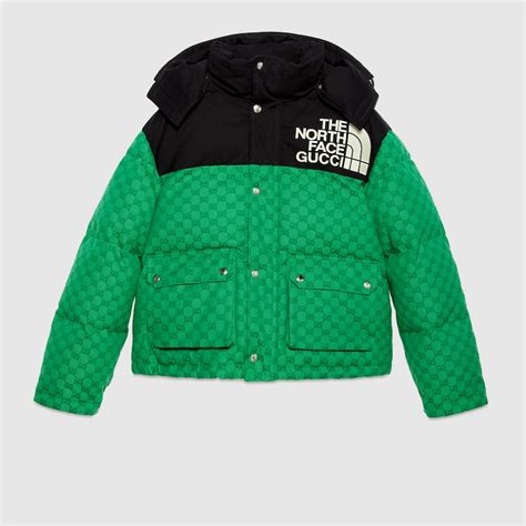 gucci north face green jacket|north face Gucci jacket men's.